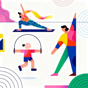 Zabawy fitnessowe dla całej rodziny